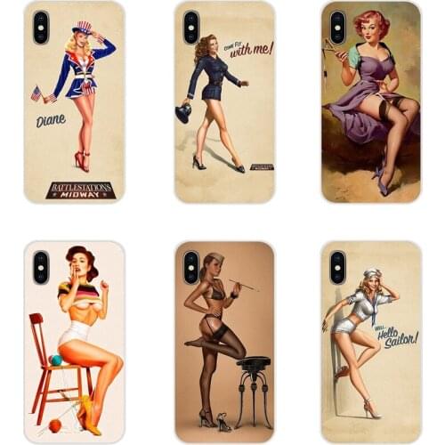 Pretty Pin Up Girl For Samsung Galaxy A3 A5 A7 A9 A8 Star A6 Plus 2018 2015 2016 2017 Accessories Phone Shell Covers