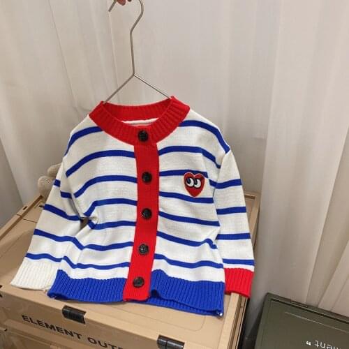2021 Cardigan Spring Autumn Tops Boys Sweater Jacket Coat Kids Overcoat Outwear Teenager Children Clothes School Gift High Quali