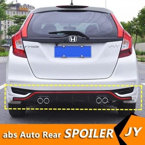 For HONDA FIT JAZZ Body kit front Bumper 2014-2017 For JAZZ 4CK Diffuser Bumpers Protector bumper Before Rear lipspoiler
