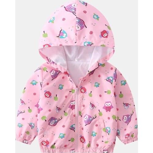 Toddler jacket for girls fashion baby clothes hooded Childrens jacket coat for girl baby clothes girls baby girl clothes