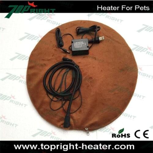 Indoor Temperature controller 12V CE Waterproof electric pet heating pad with Thermostat