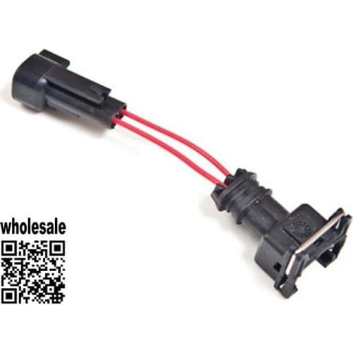 Longyue 10pcs Fuel Injector Adapter Kit (USCAR to JETRONIC) EV1 to EV6 for GM Bosch