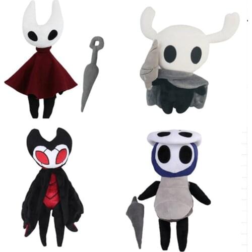 Hot Game Hollow Knight Plush Doll Cartoon Figure Ghost Plush Stuffed Animals Doll Gift For Birthday Children Kids