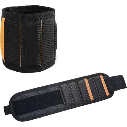 Wrist Support Strong Magnetic For Screw Nail Holder Wristband Band Tool Bracelet Pouch Bag Screws Drill Holder Holding A28