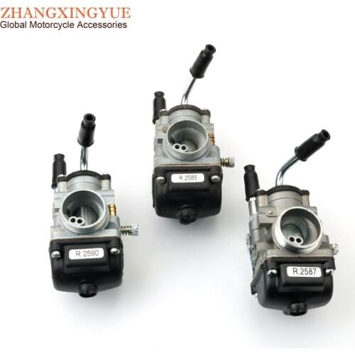 Motorcycle 17.5mm 19.5 21mm High Quality Carburetor for Peugeot XP6 XPS XR6 AM6 50cc PHBG AD R2590 R2585 R2587 2-Stroke