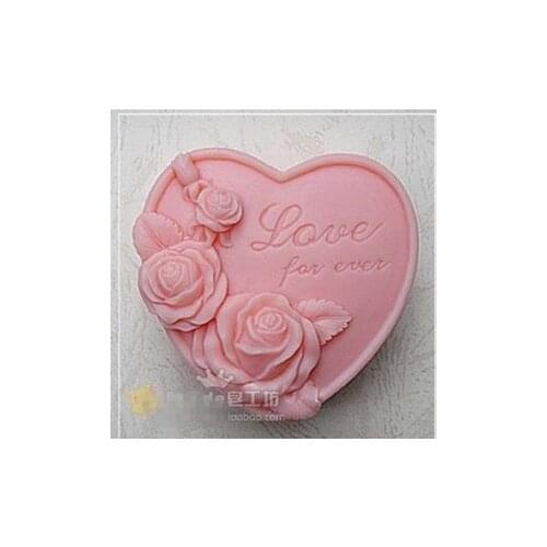 New Love for ever Craft Art Silicone Soap mold Craft Molds DIY
