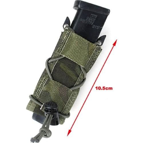 New TC Single 9MM Mag Pouch Tactical Molle Mag Pouch Ranger Green