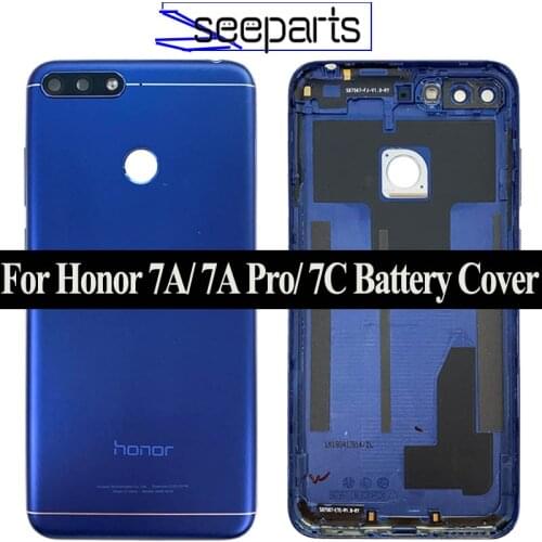 Original For Huawei Honor 7A Pro Aum-l29 Honor 7C Aum-L41 Honor 7A Back Battery Cover Rear Door Housing Case Honor 7C Back Cover
