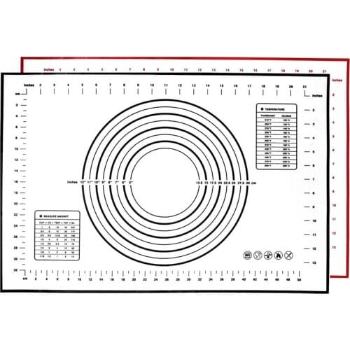 Food Grade Platinum Silica gel Pad Silicone Mat Anti Skid Non Sticking Baking Pad Rolling Pad and Mat Non-sticking Board