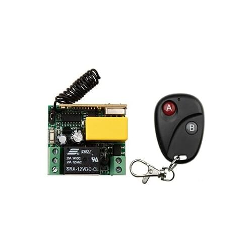 Suq Hot Sales AC220V 1CH 10A Wireless Remote Control Switch System teleswitch Receiver and Transmitter Applicance Garage Door