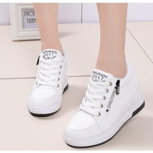 TINGLUAN Women's Hidden Platform Shoes