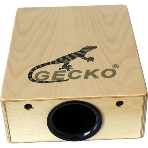 GECKO C-68B Hand Percussion Cajon Box Drum with Drum Bag Drum Strap