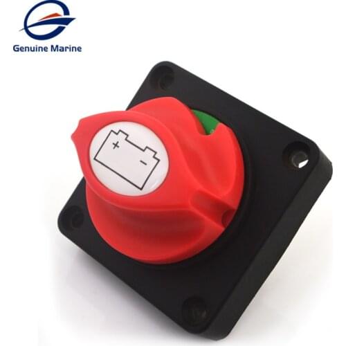 Battery Disconnect Switch Battery Isolator Master Switches Power Cut Off Switch for Marine Boat Car Vehicles