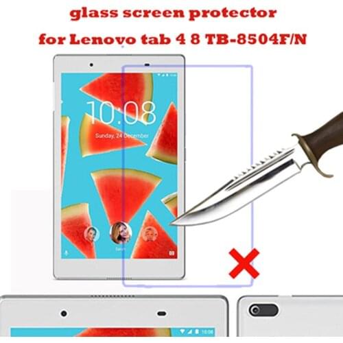 2PCS Tempered Glass For Lenovo Tab 4 8 / 8 Plus TB-8504X TB-8504F TB-8704F TB-8704X TB-8504 TB-8704 Tablet Screen Protector Film