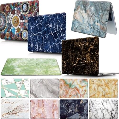Hard Shell Laptop Case for Macbook Air 13 A2337/Retina Pro 13 15 16 2020 A2289 A2159 Hard Cover A1466 A2338 A1932 Marble Pattern