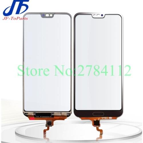 10Pcs Touch Panel Replacement For Huawei For Honor 10 Touch Screen Sensor Digitizer For Honor10 Front Outer Glass