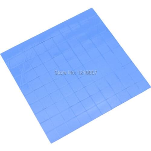 100Pieces LOT Blue 10x1mm GPU SMD DIP IC Chip Xbox PS PC VGA Chipset Heatsink Silicone Conduction Thermal Pad