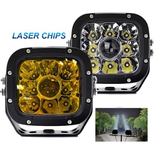 13000lm 6500K 50w 5" inch 1500M Osra m P9 Chip Laser waterproof Truck SUV vehicle car led working light 12-24v
