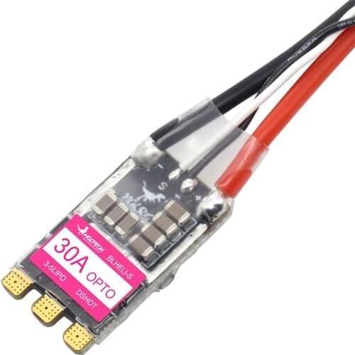 26*14.5mm 5.4g HGLRC 30A 30AMP 3-5S BLHeli_S 16.5 BB2 Dshot600 Brushless Single ESC for FPV Racing Drone Replacement DIY Parts