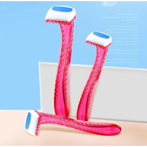 3pcs Portable Disposable Shavers Woman Bikini Hair Remover Razor Shaver Trimmer Shaver Private Body Trimmer Tools