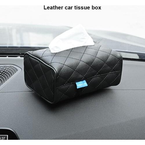 Car Sun Visor Tissue Paper Holders Napkin Box For Mitsubishi Asx Lancer 10 Outlander Pajero Sport 9 L200 Carisma Galant Grandis