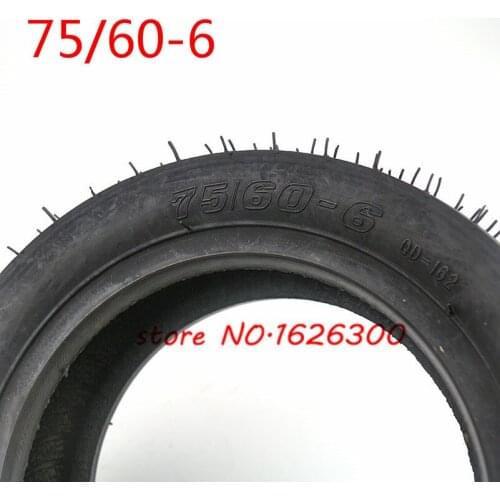 Free shipping 75/60-6 Electric Gas Scooter tires tubeless vacuum tyres vacuum tyres for assembly motor hub