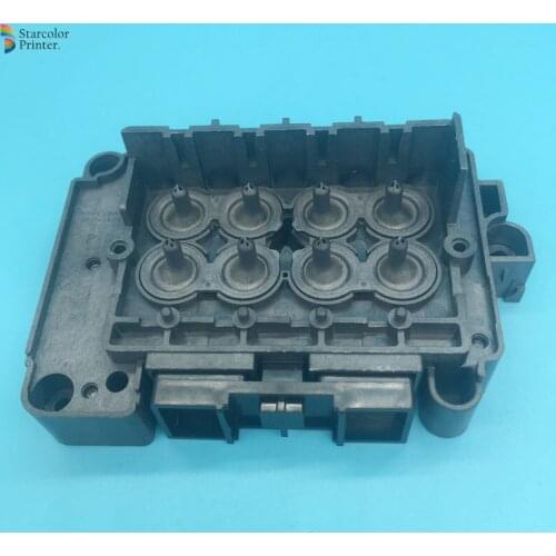 Eco-solvent printer Wit color Xenon DX7 print head cover For Epson F189010 189000 196000 196010 DX7 manifold solvent adapter
