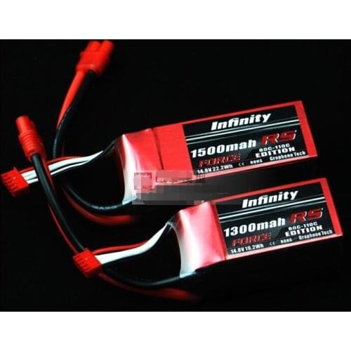 Infinity Rechargeable Lipo Battery 4S 14.8V 1500mah 110C Race Spec Lipo Battery For RC Aircraft Quapcopter Drone