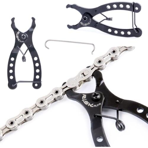 Bicycle Chain Tool Mini Mountain Bike Chain Quick Link Cycling Wrench Chain Clamp Removal Gauge Tool MTB Cycling Accessories