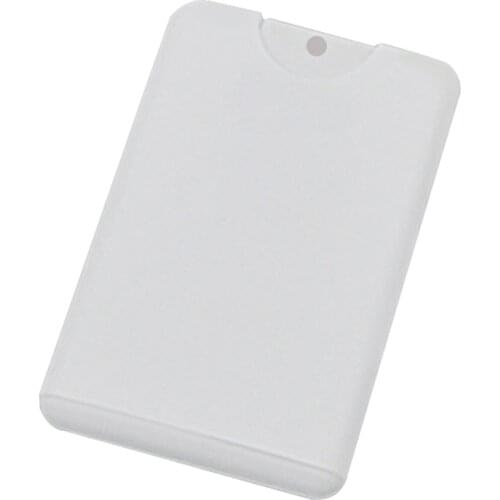 Comestic Travel Portable Mini Sprayer Pocket Size Alcohol Disposable Card Shape Outgoing Fine Mist Perfume Bottle 20ml Capacity