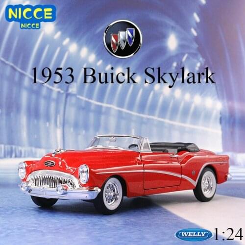 Welly 1: 24 1953 Buick Skylark Sports Car Simulation Alloy Car Model For Children Gifts