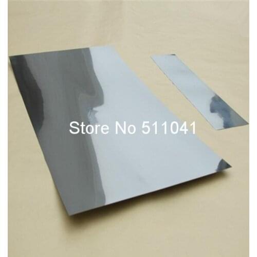 99.95% Pure Molybdenum Mo Metal Sheet ASTM B-386 Molybdenum Plate Foil 100*100* 1mm,10pcs,free shipping
