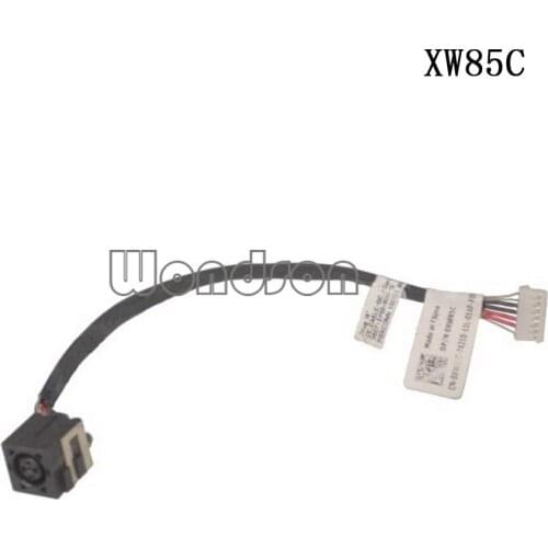New DC Cable For Dell Latitude E5420 Laptop DC Jack Cable - XW85C 0XW85C / 1 Year Warranty