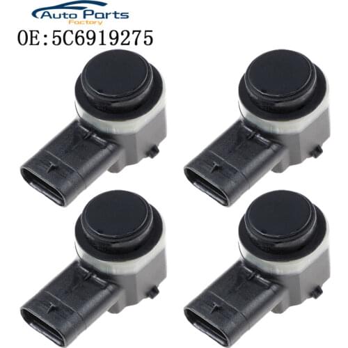 4PCS New PDC Parking Sensor Parking Radar Parking Assistance For Audi A5 S5 VW Beetle Jetta Vento 5C6919275