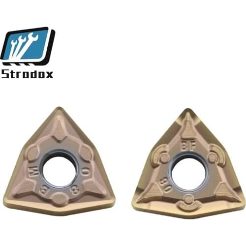 10 pcs/lot Triangular stainless steel cutter WNMG080404 WNMG080408 EN1216 lethes machine tools CNC Truning insert Blade BM BF