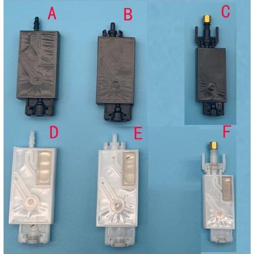 10pcs UV Ink Damper for Epson DX5 TX800 for Mimaki JV33 JV5 Dumper with Connector Copper Nut Compatible Solvent DX5 Ink Damper