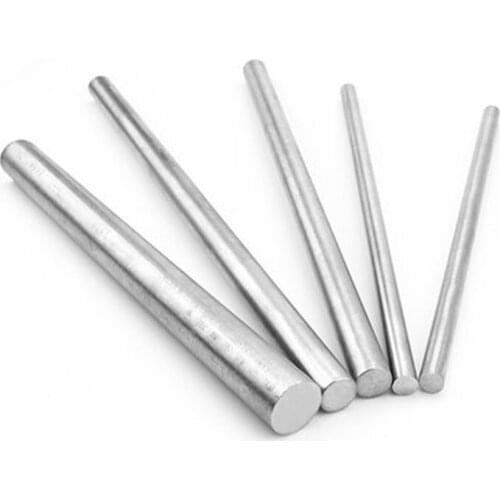 100/200mm long 30mm diameter Titanium alloy rod pure Ti solid polished round bar TC4 straight stick
