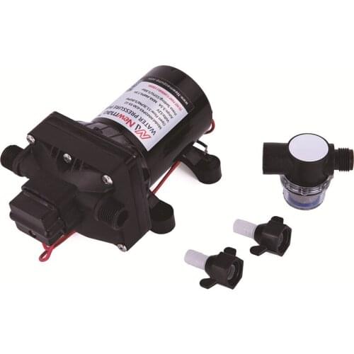 12V&24V Water Pump Diaphragm Self Priming Pump Showers Toilets Water Transfer Motor For RV Marine Caravan Accessories