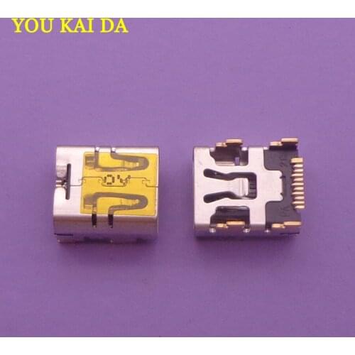 2PCS Mini Micro USB connector Charging Socket Port jack power plug dock repair parts for htc p3470
