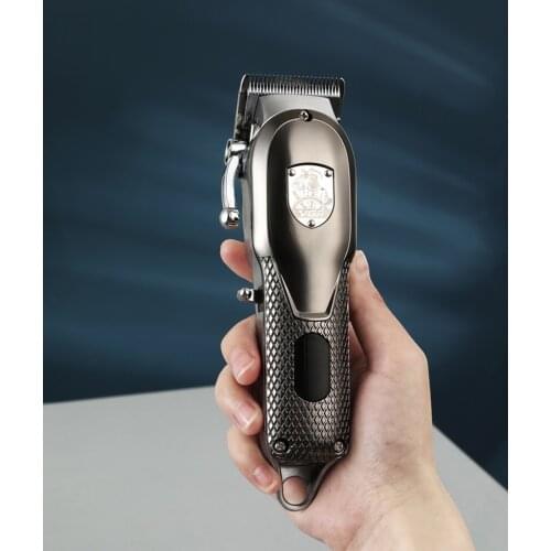 2021 USB 10W T9 Rechargeable Professional Hair Clipper Cutting Electric Cordless Shaver Trimmer 0mm Men Barber Machine Men