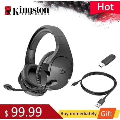 Kingston HyperX Cloud Stinger Wireless Headset Gaming With a microphone E-sports headphones for PS4 and PS4 Pro