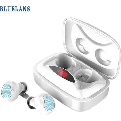 Mini TWS Bluetooth 5.0 Wireless Smart-Touch In-ear Earphone Heavy Bass Earbuds