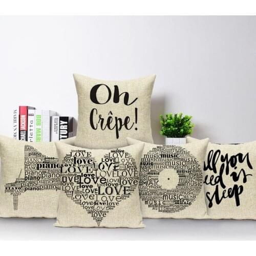 Pillow case geometric throw pillows cushions decorative Custom cover cushion Character pillow home cushions Dropshipping