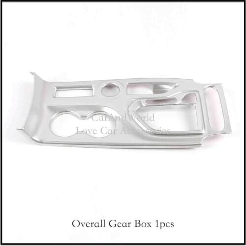 For Trumpchi GAC GS4 2015-2019 ABS Gear Shift Window Lift Switch Water Cup Console Knob Handle Frame Cover Trims Car Accessories