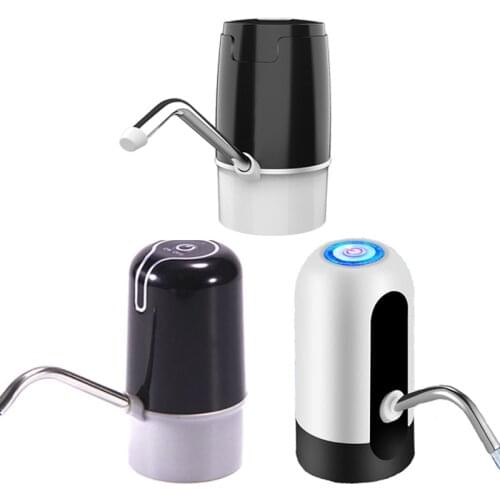 Electric Water Bottle Pump USB Charging Water Dispenser Drinking Water Pump Silent Design Fits For 2.5/5L/18.9L Water Bottles