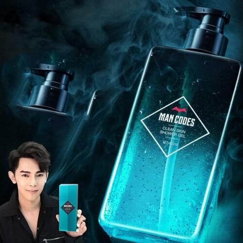 Man 400ml Shower Gel Refreshing Oil Control Secret Chinese Medicine To Remove Mites and No Acne Swiss Imported Spices Liuxiang