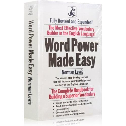Word Power Made Easy English Book Vocabulary Encyclopedia Reference Book student English Learning Tool Book learning vocabulary