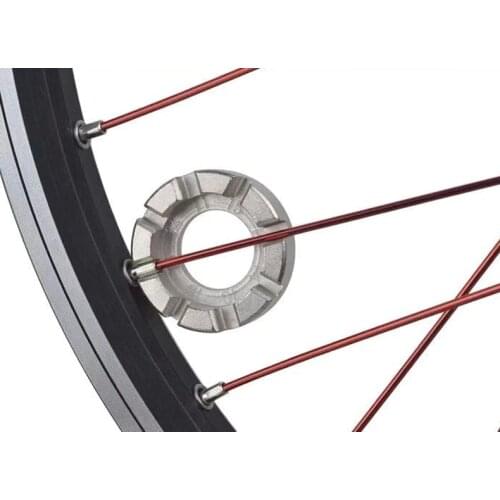 Llave de bicicleta, ajustador de llanta de bicicleta, herramienta de servicio, servicio, 8 - way, 1 pieza