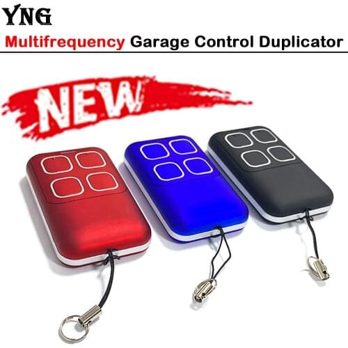 Newest Universal Remote Garage 280mhz-868mhz Multi Frequency Garage Door Command Gate Opener Fixed Code Rolling Code Key