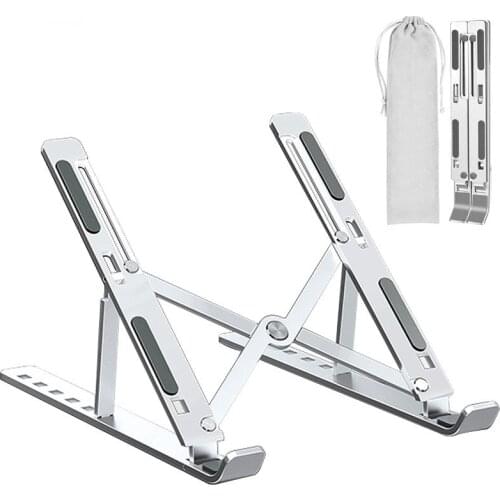 New Adjustable Foldable Laptop Stand Non-slip Desktop Laptop Holder Notebook Stand For Notebook Macbook Pro Air iPad DELL HP